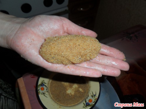 Куриные котлетки с сюрпризом