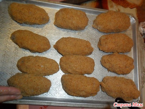 Куриные котлетки с сюрпризом