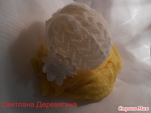 Ажурная шапочка