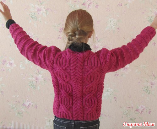 Мой вязальный дневник - 1. Кофточка дочке