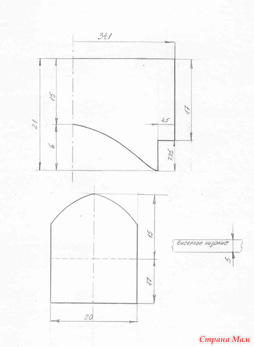 КОКОШНИК XVIII век Тверская губерния, Осташковский уезд. (Историко-художестве нный музей г. Егорьевск )