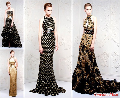 Дизайнер мира моды Alexander McQueen. Платья