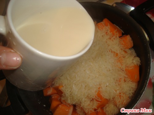 Тыквенная каша.