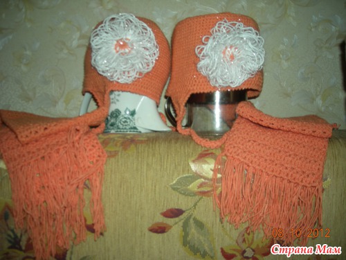 А это мои шапочки