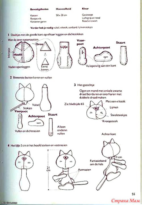 Котомания - шьем котов