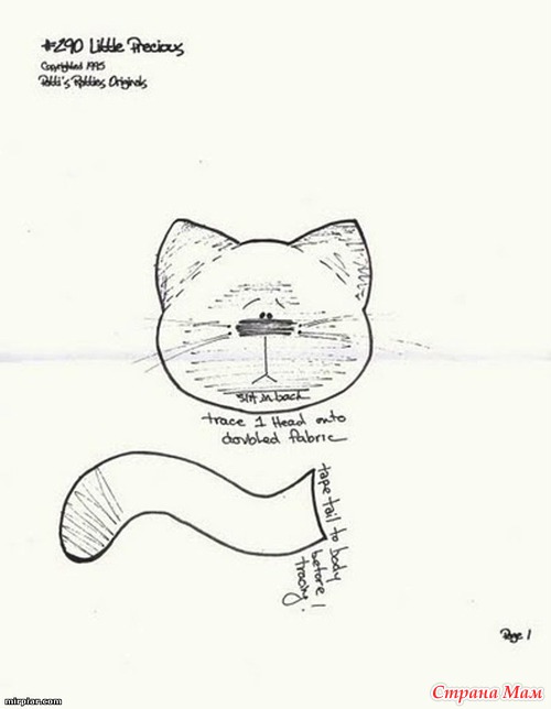 Котомания - шьем котов