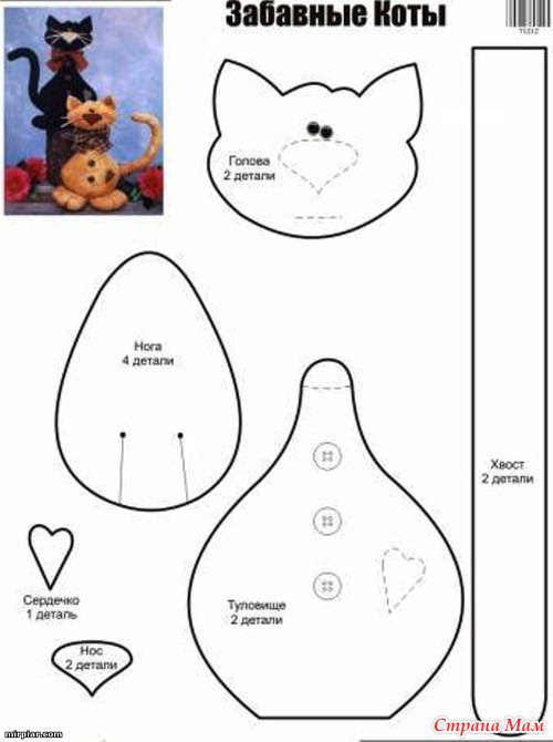 Котомания - шьем котов