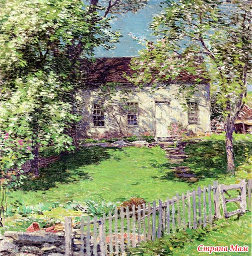 Мастер пейзажа. Willard Leroy Metcalf (1858-1925 гг.)