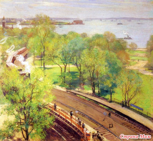 Мастер пейзажа. Willard Leroy Metcalf (1858-1925 гг.)