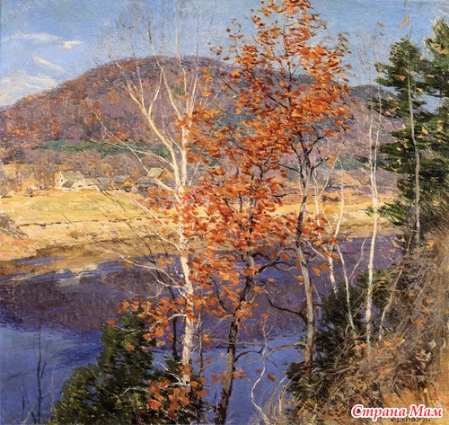 Мастер пейзажа. Willard Leroy Metcalf (1858-1925 гг.)