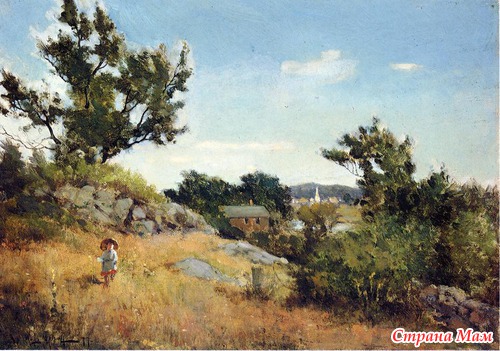 Мастер пейзажа. Willard Leroy Metcalf (1858-1925 гг.)