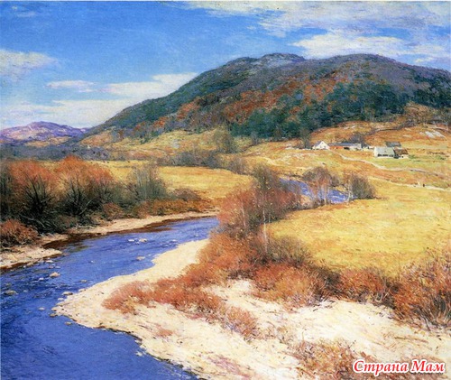 Мастер пейзажа. Willard Leroy Metcalf (1858-1925 гг.)