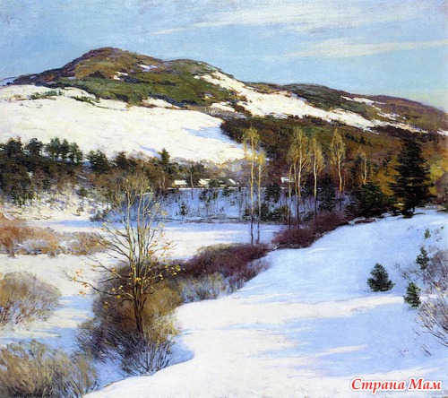 Мастер пейзажа. Willard Leroy Metcalf (1858-1925 гг.)