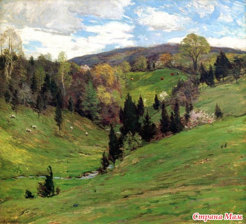 Мастер пейзажа. Willard Leroy Metcalf (1858-1925 гг.)