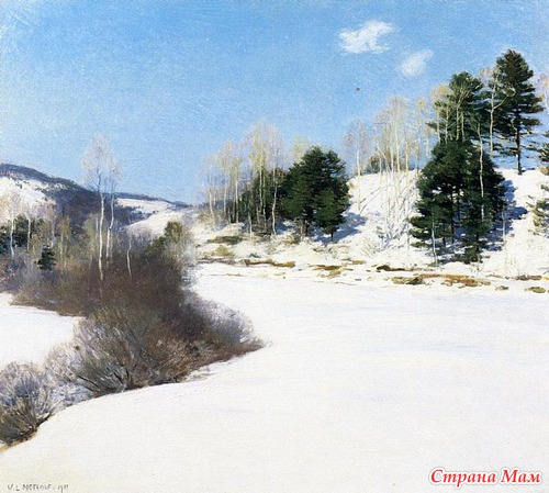 Мастер пейзажа. Willard Leroy Metcalf (1858-1925 гг.)