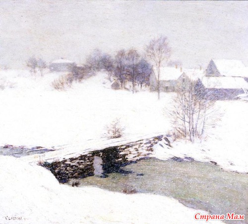 Мастер пейзажа. Willard Leroy Metcalf (1858-1925 гг.)