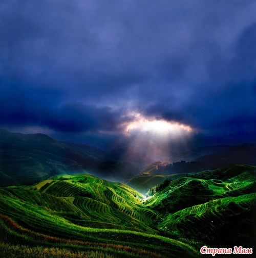 Пейзажи Китая от фотографа Thierry Bornier