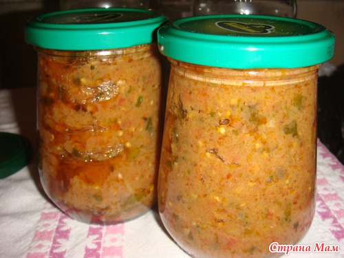Икра заморская - баклажанная:)