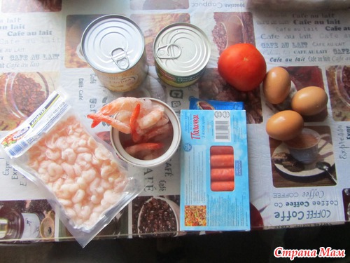 Салат "Коралловый"
