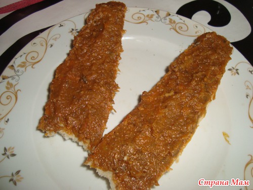 И Я решила поробовать икру баклажанную.