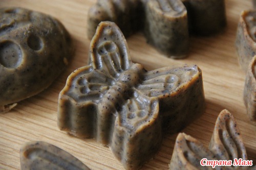 Кофейное мыло -скраб с нуля.