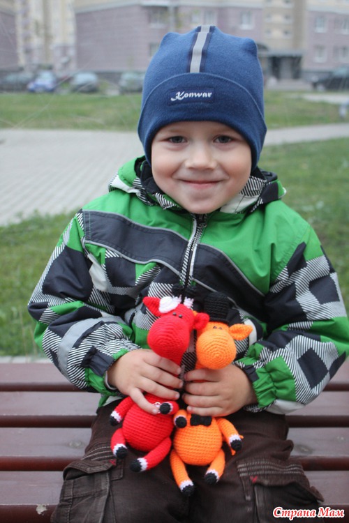 Парочка жирафиков