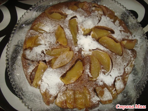 Пирог с яблоками Светочка.