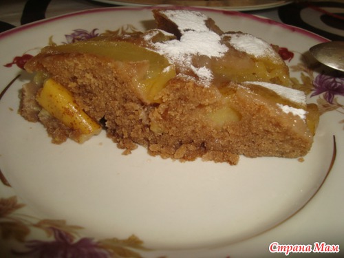 Пирог с яблоками Светочка.