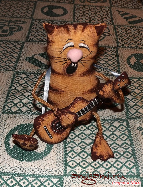 Первый опыт кофейных игрушек