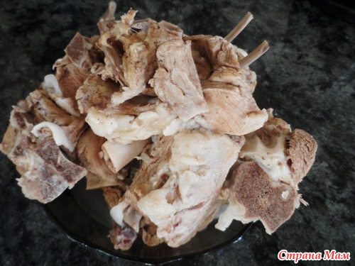 Маклуба в двух вариантах( с барининой и курицей) ( арабская кухня)