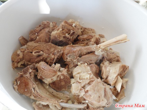 Маклуба в двух вариантах( с барининой и курицей) ( арабская кухня)