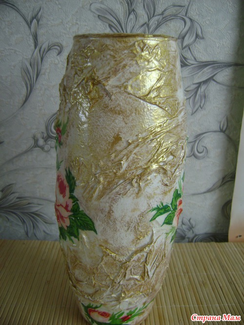 Декупаж вазы