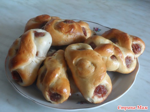 Плюшки с начинкой