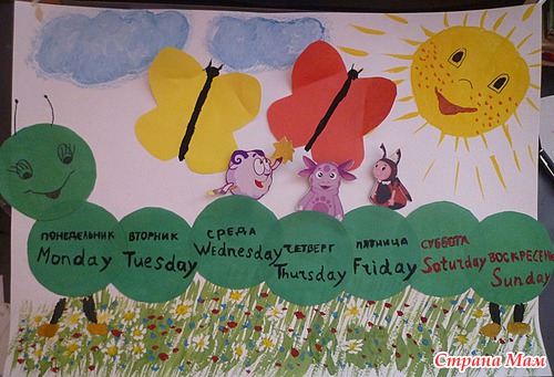 Учим дни недели