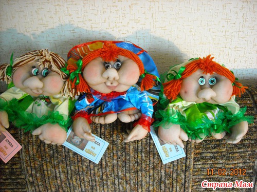 Кукла попик на удачу, продаю