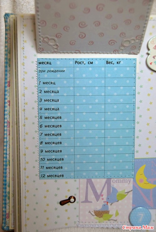 Нежный альбом с мишками для мальчика.