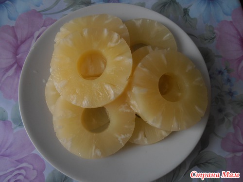 Тыквенный пирог с ананасом