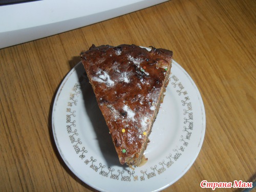 Тыквенный пирог с ананасом
