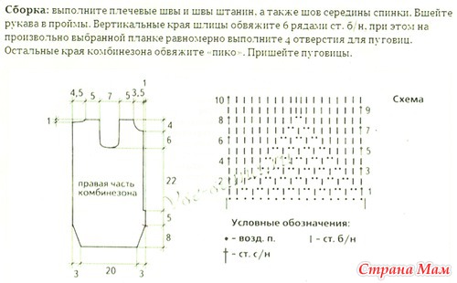 Костюмчик для новорождённого.