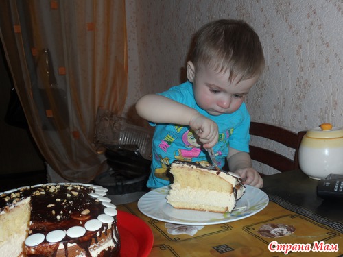 Торт " Птичье молоко"
