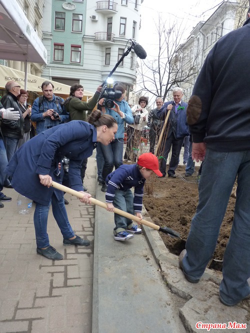 У нас теперь есть свой куст на Арбате!