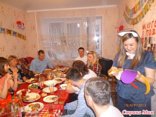 Как мы отпраздновали двойной праздник... годик и 30 лет)))