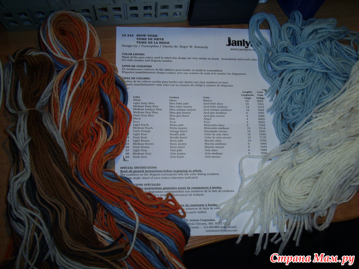 Вышивка лонгистич (longstitch) - Вышивка и все о ней - Страна Мам