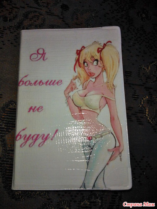Обложка для авто документов.