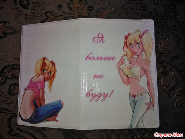 Обложка для авто документов.
