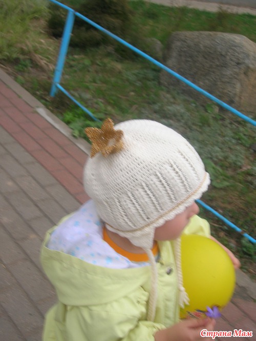 Шапочка с короной