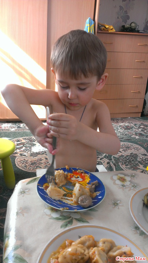 Хинкали в скоромульке