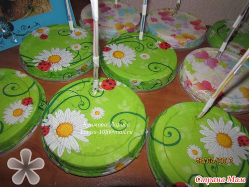 Подставки для кукол (небольшой МК)