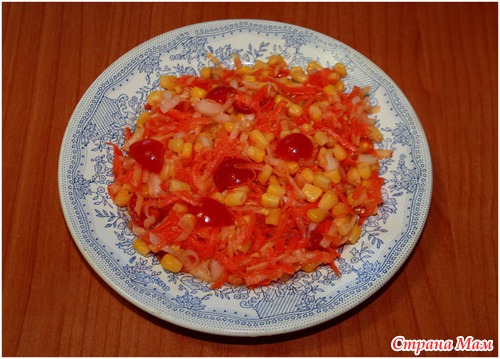 Салатик спонтанный :))).