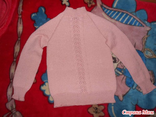 Пуловер для дочки от Светланы Волковой